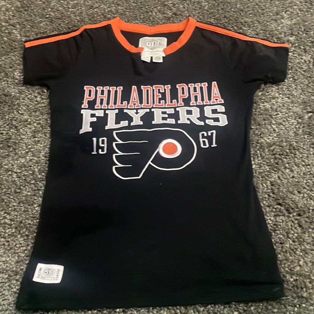 Vintage Philadelphia flyers old time hockey shirt